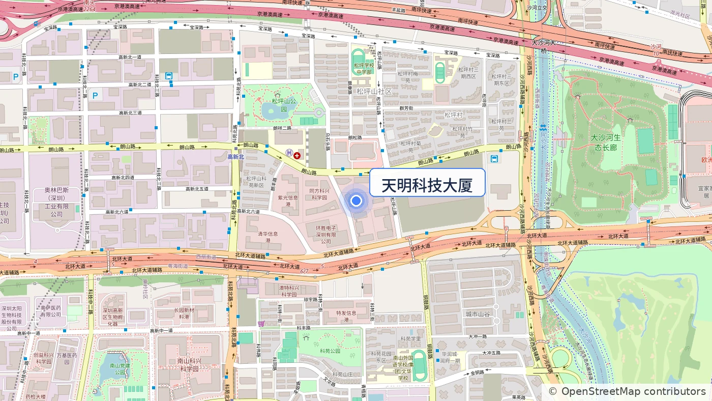 公司位置地图